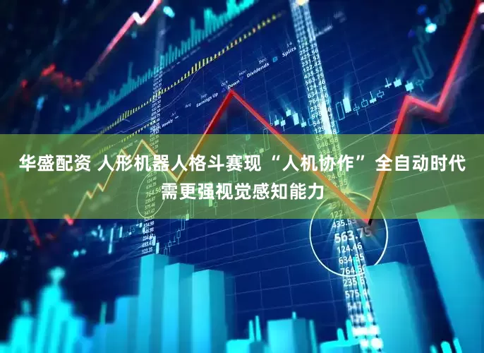 华盛配资 人形机器人格斗赛现 “人机协作” 全自动时代需更强视觉感知能力